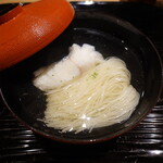 富小路 やま岸 - 三輪そうめん、あこうだい