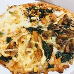 ドミノピザ - 料理写真:クアトロ・ニッポン Mサイズ 1,854円(通常3,709円。持ち帰り半額適用。)