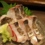 ぽんしゅや 三徳六味 - 太刀魚焼霜　うまい！