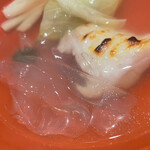 銀座 しのはら - くずきり入ってます