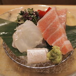 割烹さいお - 真子鰈と本鮪