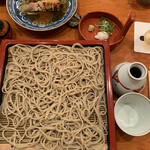 明月庵 ぎんざ 田中屋 - ざる蕎麦