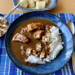 えこりん村 ウェルカムセンター - 料理写真:朝からカレーを出す我が家の陛下。