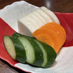 銀座 吉宗 - 行くと必ず頼んじゃうよく漬かってる自家製ぬか漬け670円