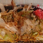 Rakudako - 京都太麺焼そば(ソース味)ちょい盛400円