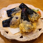 きた穂 - 茄子のはさみ揚げ