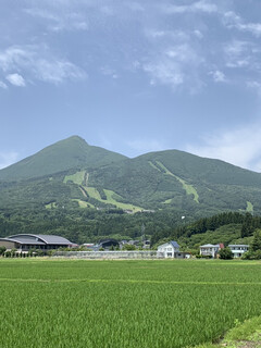 Kuimono Ya Ra Neju - 磐梯山　桧原湖はこの山の向こう側　上るか下るかで平地なしのライドでした