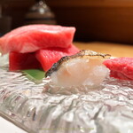 RITO - お造り（ハモの炙りが夏らしい）