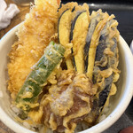 うどん 四方吉 高崎店 - ミニ天丼