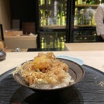 好し智 - かき揚げ＆玉子の丼