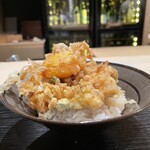 好し智 - かき揚げ＆玉子の丼