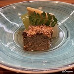 Kouraibashi Ouka - 鮎の松風と野菜の炊合せ