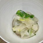 鮨 心白 - 季節の風物詩のれそれもいただきました