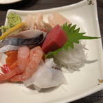 目太間 - 刺身おひとり様盛り