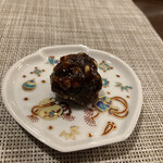 蕎麦 ほしの - 蕎麦味噌。蕎麦前にはピッタリ。