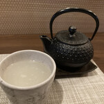 蕎麦 ほしの - 濃いめの蕎麦湯。