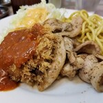 ランチハウス ミトヤ - スパイシー焼肉など。