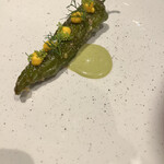 プルス ウルトラ - 万願寺とうがらしに香草とひき肉詰め