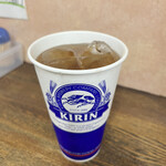 ささのや - 2杯目紙コップウーロンハイ。