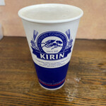 ささのや - 2杯目紙コップ。