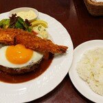 麻布笄軒 - 洋食プレート　2,650円