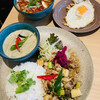 タイ料理とチーズケーキ チャップストックガーデン