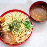 飯処 福麺  - 青唐柚子魚介醤油つけ麺