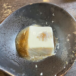 奈良町豆腐庵 こんどう - 湯豆腐(藻塩掛け)
