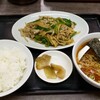 中華 丸八 - 青椒肉絲定食の半ラーメン付き 840円