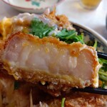 まるやま食堂 - 林SPFのロースかつ