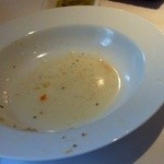 トラットリア スペランツァ エッセ - スープサラダ 食べてしまいました