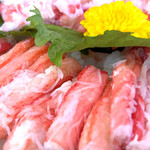魚笑 - 料理写真:かにづくし丼
