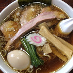 Teuchi Chuuka San - 醤油チャーシューメン＋煮卵