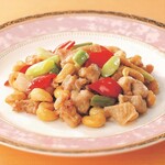 銀座アスター - 鶏肉とカシューナッツの炒め物
