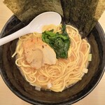 らーめん 八か - 豚骨らーめん並盛り＋のり増し