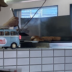 ハンバーガー モミジ - 焼いてるよ！