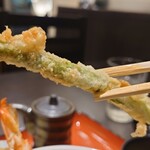 はげ天 - アスパラ接写