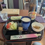 Soba CAFE 輝 - ビール・お通し・サラダなど