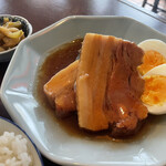 澁谷飯店 - 豚の角煮定食1000円