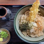 自家製麺 そば心 - エビぶっかけ　1100円