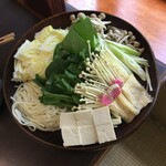 松風苑 - ボリュームたっぷりの野菜