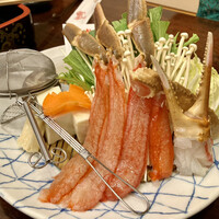 かに道楽 横浜店 - 「かにしゃぶ〈バルダイ種ズワイかに〉（税込￥7,150）」