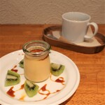 笑がおイタリアン - カスタードプリン（500円）。。