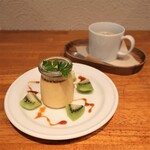 笑がおイタリアン - 極上紅花生たまごを使用のプリン。