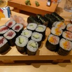 扇寿司 - 巻き物各種