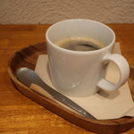 Egao Italian - ランチにセットのコーヒー。