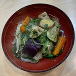 飯田商店 - お野菜ごはん 680円(2023/7/9)