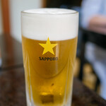 寿司忠 - 生ビール