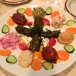 トルコレストラン チャンカヤ - 前菜10種盛り