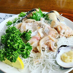 いさりび食堂 - 蛤のお刺身